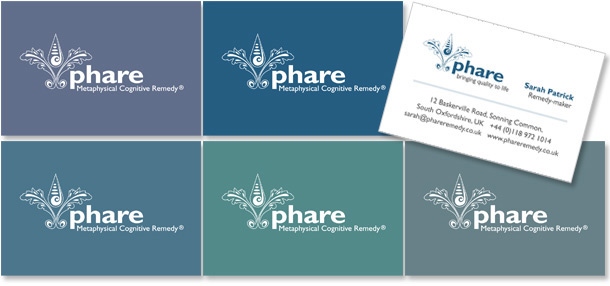 Phare Remedy Business cards design